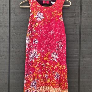 Open back shift dress